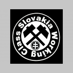 Slovakia Working Class pánske čierne tričko (nie mikina!!) s dlhými rukávmi vo farbe " metro " čiernobiely maskáč gramáž 160 g/m2 materiál 100%bavlna